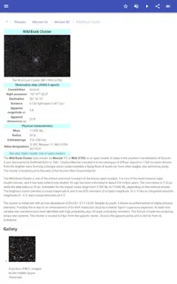 Messier Objects android App screenshot 0
