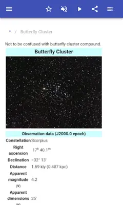 Messier Objects android App screenshot 13