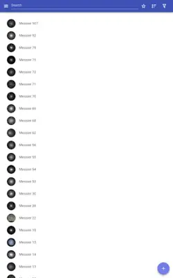 Messier Objects android App screenshot 4